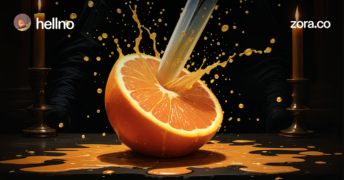 orange slices stick together