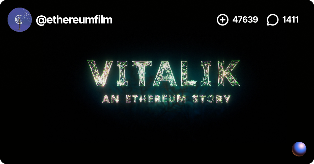 Vitalik: An Ethereum Story (Official Trailer)