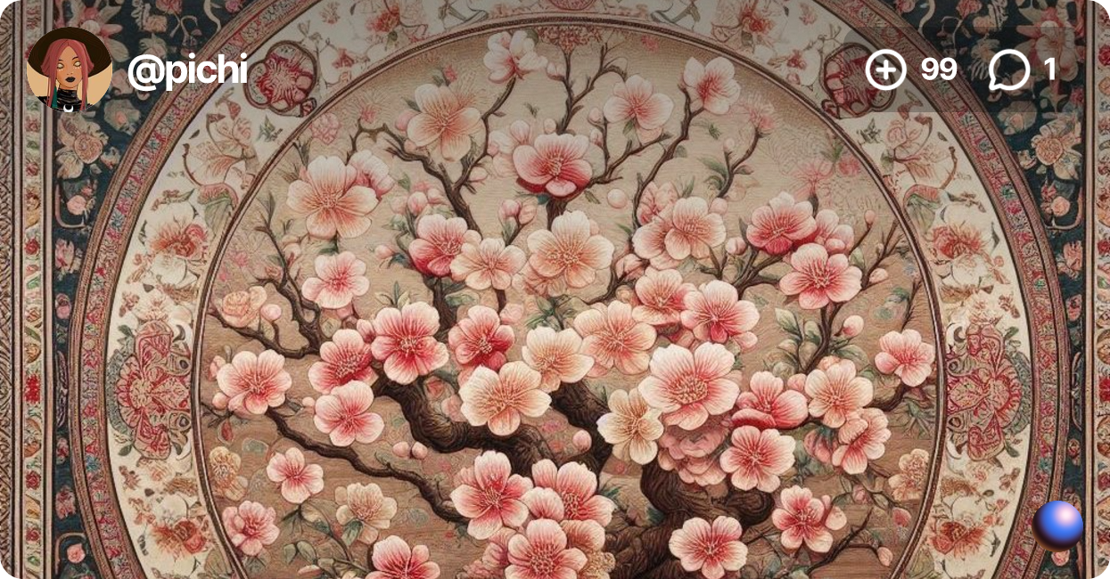 Sakura Rug: Latest Bloom Ever