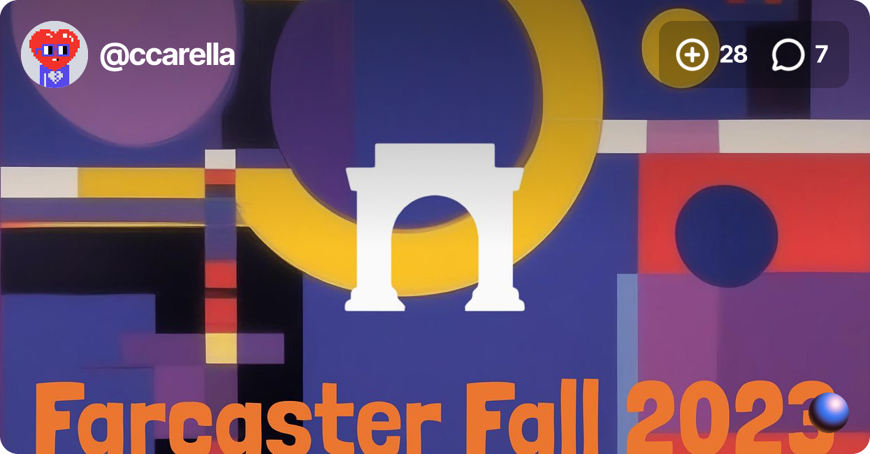 Farcaster Fall 2023